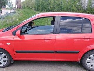 2005 Hyundai Getz I, красный, 350000 рублей, вид 2