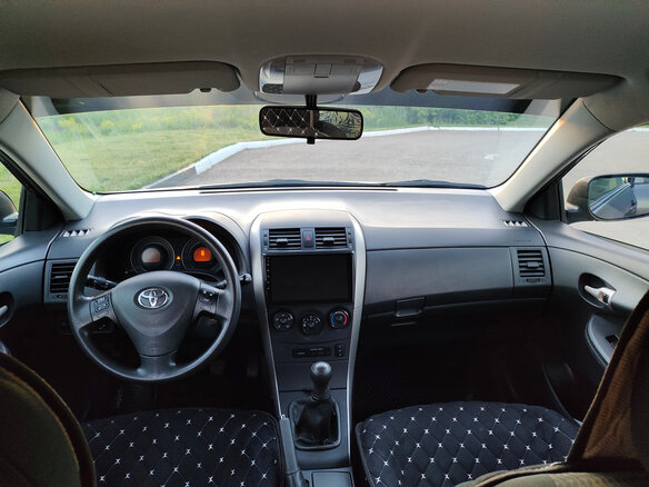 2008 Toyota Corolla X (E140, E150), серый, 1250000 рублей - вид 11