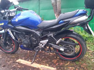 2009 Yamaha FZ6, синий, 350000 рублей, вид 3