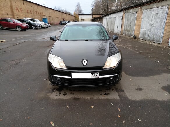 2008 Renault Laguna III, чёрный - вид 7
