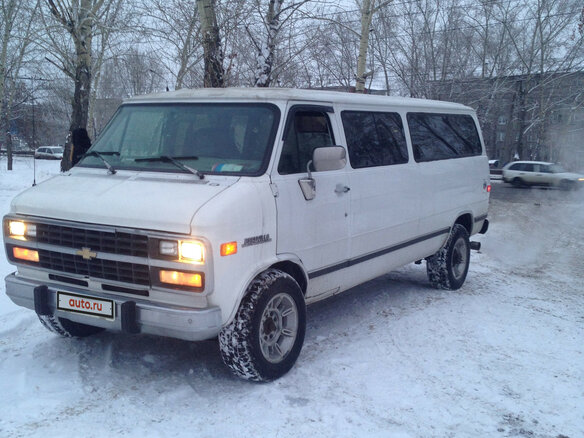 1995 Chevrolet Van, белый - вид 10