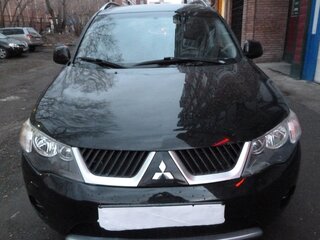 2007 Mitsubishi Outlander II, чёрный, 990000 рублей, вид 1