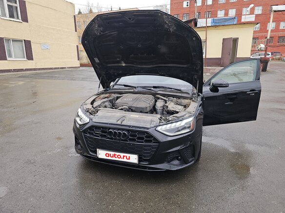 2021 Audi A4 45 TFSI V (B9) Рестайлинг, чёрный, 4100000 рублей - вид 1