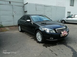 2008 Mercedes-Benz C-Класс 230 III (W204), чёрный, 1350000 рублей, вид 1