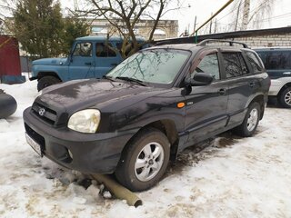 2008 Hyundai Santa Fe Classic Classic, чёрный, 650000 рублей, вид 2