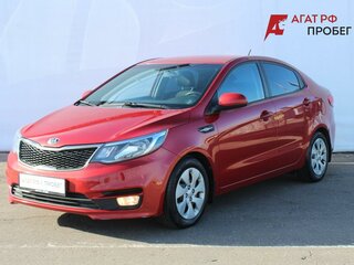 2016 Kia Rio III Рестайлинг, красный, 1035000 рублей, вид 1