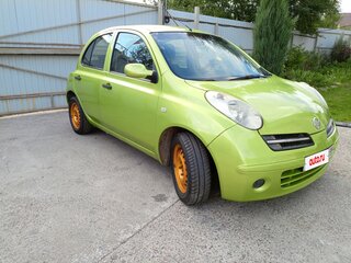 2005 Nissan Micra III (K12), зелёный, 390000 рублей, вид 3