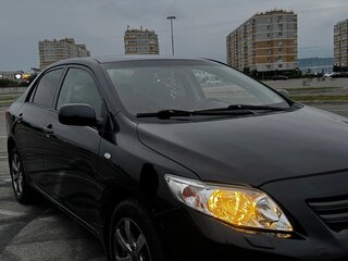 2008 Toyota Corolla X (E140, E150), чёрный, 780000 рублей, вид 3