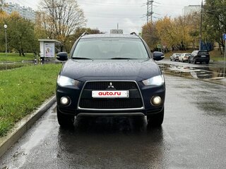 2012 Mitsubishi Outlander II Рестайлинг, синий, 1130000 рублей, вид 3