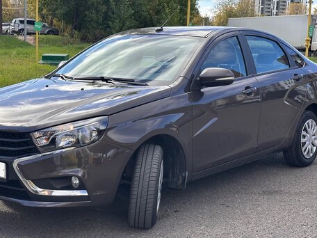 2021 Lada (ВАЗ) Vesta I, коричневый, 999999 рублей, вид 2