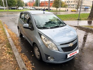 2011 Chevrolet Spark III, серый, 444000 рублей, вид 3