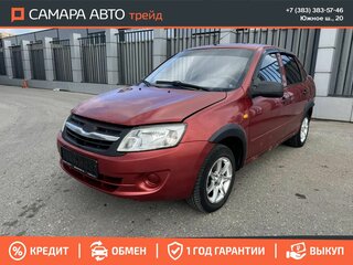 2013 Lada (ВАЗ) Granta I, красный, 174000 рублей, вид 1