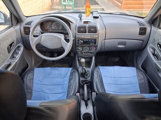 2005 Hyundai Accent ТагАЗ II, серебристый, 310000 рублей, вид 5