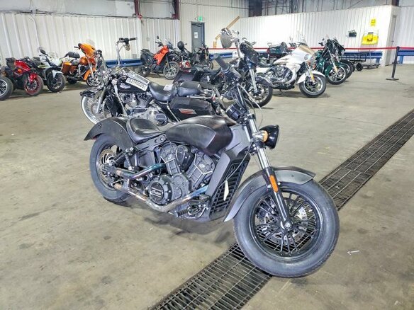 2016 Indian Scout Sixty, чёрный