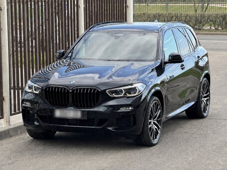 2020 BMW X5 40d IV (G05/G18), чёрный, 7400000 рублей, вид 1