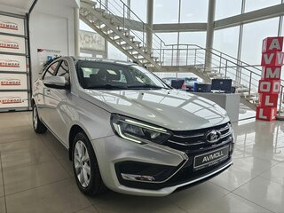 2024 Lada (ВАЗ) Vesta I Рестайлинг (NG), серебристый, 1739000 рублей, вид 4