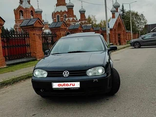 2002 Volkswagen Golf IV, синий, 350000 рублей, вид 2