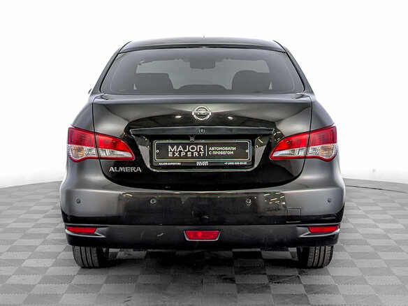 2014 Nissan Almera III (G15), чёрный - вид 5