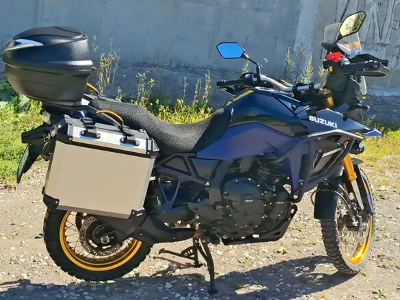 2023 Suzuki V-Strom 800DE, синий, 1050000 рублей - вид 3