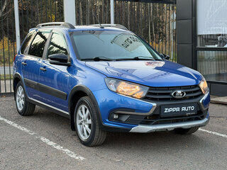 2019 Lada (ВАЗ) Granta Cross I Рестайлинг, синий, 649000 рублей, вид 1