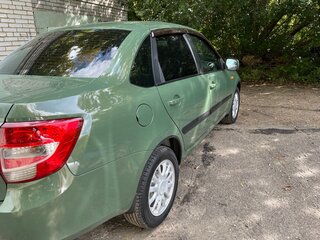 2013 Lada (ВАЗ) Granta I, зелёный, 670000 рублей, вид 2
