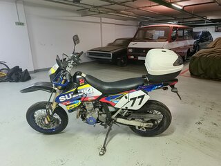 2018 Suzuki DR-Z 400 SM, синий, 650000 рублей, вид 1