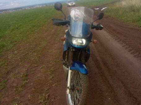 1992 Kawasaki KLE 500, синий, 210000 рублей, вид 2