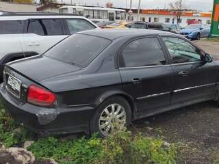 2007 Hyundai Sonata ТагАЗ IV (EF) Рестайлинг, чёрный, 350000 рублей, вид 5