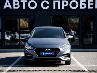 2018 Hyundai Solaris II, серый, 1350000 рублей, вид 2