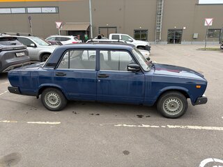 2008 Lada (ВАЗ) 2107, синий, 185000 рублей, вид 4
