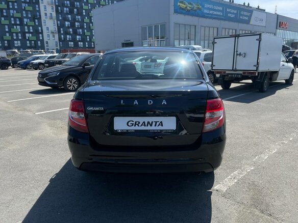 2026 Lada (ВАЗ) Granta I Рестайлинг, чёрный, 1101000 рублей - вид 3