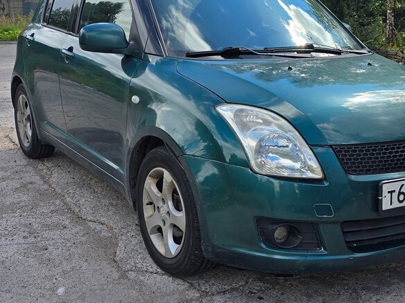 2007 Suzuki Swift III, зелёный, 440000 рублей - вид 7