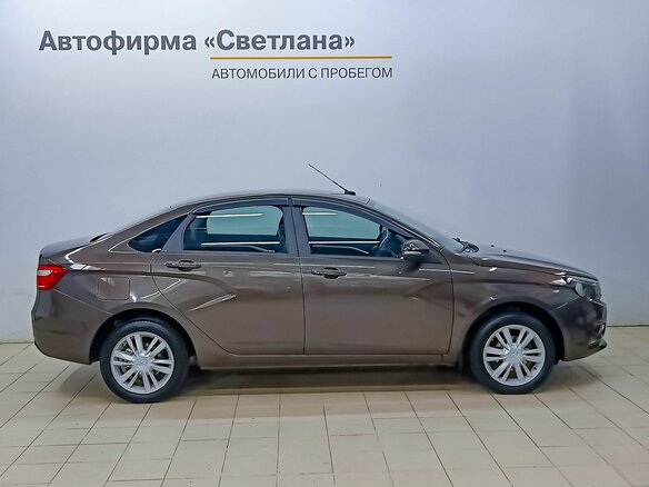 2019 Lada (ВАЗ) Vesta I, коричневый, 879000 рублей - вид 4