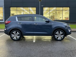 2012 Kia Sportage III, синий, 1375000 рублей, вид 4