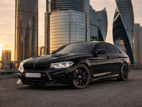 2019 BMW 5 серии 520i VII (G30/G31/G38), чёрный, 3950000 рублей, вид 3