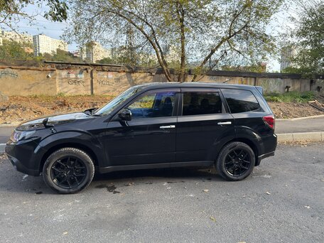 2010 Subaru Forester III Рестайлинг, чёрный, 1250000 рублей, вид 3