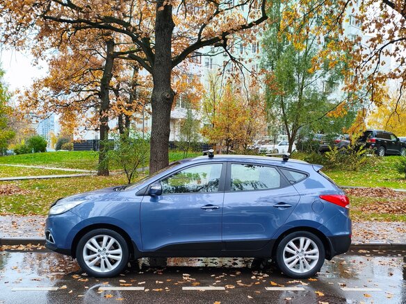 2011 Hyundai ix35 I, синий, 1450000 рублей - вид 14