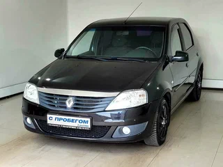2011 Renault Logan I Рестайлинг, чёрный, 405000 рублей, вид 1