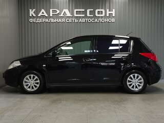 2008 Nissan Tiida I, чёрный, 578000 рублей, вид 5