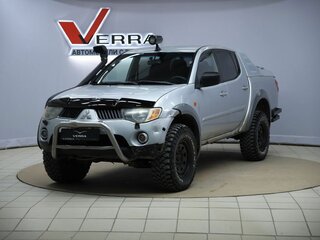 2007 Mitsubishi L200 IV, серебристый, 790000 рублей, вид 1