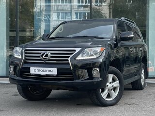 2013 Lexus LX 570 III Рестайлинг, чёрный, 3990000 рублей, вид 1