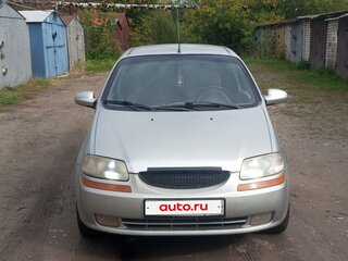 2004 Chevrolet Aveo I, серебристый, 125000 рублей, вид 1