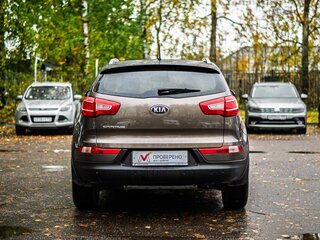 2013 Kia Sportage III, коричневый, 1150000 рублей, вид 4