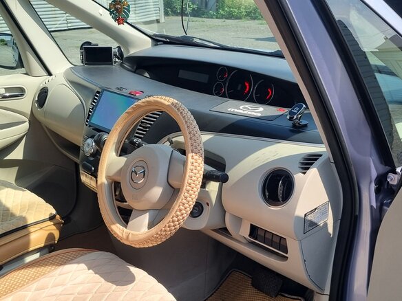 2008 Mazda Biante, серый, 920000 рублей - вид 7