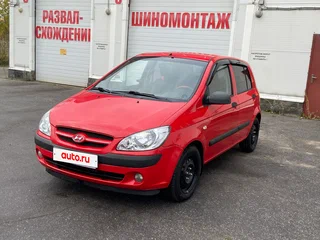 2008 Hyundai Getz I Рестайлинг, красный, 600000 рублей, вид 1