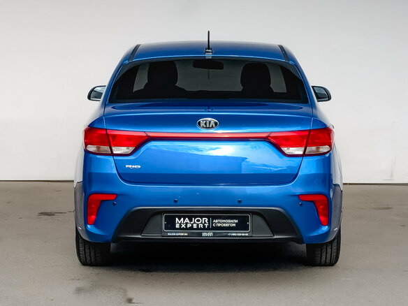 2018 Kia Rio IV, синий, 1425000 рублей - вид 5