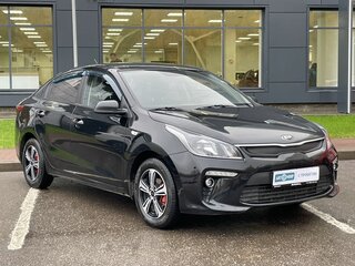 2017 Kia Rio IV, чёрный, 1200000 рублей, вид 3
