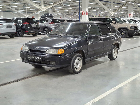 2010 Lada (ВАЗ) 2114, чёрный, 120000 рублей