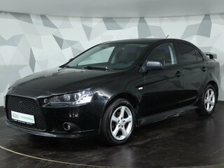 2012 Mitsubishi Lancer X Рестайлинг, чёрный, 739000 рублей, вид 1