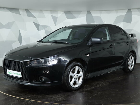 2012 Mitsubishi Lancer X Рестайлинг, чёрный, 725000 рублей